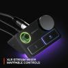 imageSteelSeries Alias USB Mic for PC  3x Bigger Capsule for Gaming Streaming and Podcasting  Sonar for Streamers Audio Software  AI Noise Cancelling  LED Mute ampamp Level Monitoring  Shock MountAlias Pro