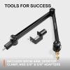 imageSteelSeries Alias USB Mic for PC  3x Bigger Capsule for Gaming Streaming and Podcasting  Sonar for Streamers Audio Software  AI Noise Cancelling  LED Mute ampamp Level Monitoring  Shock MountBoom Arm