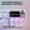 imageSteelSeries Apex 7 TKL Compact Mechanical Gaming Keyboard  OLED Smart Display  USB Passthrough and Media Controls  Linear and Quiet  RGB Backlit Red Switch  Ghost