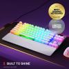 imageSteelSeries Apex 7 TKL Compact Mechanical Gaming Keyboard  OLED Smart Display  USB Passthrough and Media Controls  Linear and Quiet  RGB Backlit Red Switch  Ghost