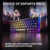 imageSteelSeries Apex Pro Mini HyperMagnetic Gaming Keyboard  Adjustable Actuation  Compact 60 Form Factor  RGB  PBT Keycaps  USBCMini 60