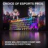 imageSteelSeries Apex Pro Mini HyperMagnetic Gaming Keyboard  Adjustable Actuation  Compact 60 Form Factor  RGB  PBT Keycaps  USBCTKL