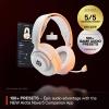 imageSteelSeries Arctis Nova 5X Wireless MultiSystem Gaming Headset  White  Neodymium Magnetic Drivers  100 Audio Presets  60 HR Battery  24GHz or BT  Gen2X Mic  Xbox PC PS Switch MobileWhite