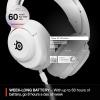 imageSteelSeries Arctis Nova 5X Wireless MultiSystem Gaming Headset  White  Neodymium Magnetic Drivers  100 Audio Presets  60 HR Battery  24GHz or BT  Gen2X Mic  Xbox PC PS Switch MobileWhite