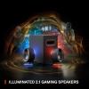 imageSteelSeries Arena 9 Illuminated 51 Desktop Gaming Speakers  51 USB Surround Sound  Wireless Rear Speakers  2Way Speaker Design  Subwoofer  RGB Light Bluetooth  PC PlayStation Mobile MacArena 7