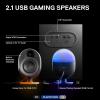imageSteelSeries Arena 9 Illuminated 51 Desktop Gaming Speakers  51 USB Surround Sound  Wireless Rear Speakers  2Way Speaker Design  Subwoofer  RGB Light Bluetooth  PC PlayStation Mobile MacArena 7