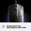 imageSteelSeries Rival 3 Gaming Mouse  8500 CPI TrueMove Core Optical Sensor  6 Programmable Buttons  Split Trigger Buttons  Brilliant Prism RGB Lighting Ergonomic BlackWired 2 Pack
