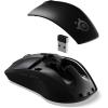 imageSteelSeries Rival 3 Wireless Gaming Mouse  400 Hour Battery Life  Dual Wireless 24 GHz and Bluetooth 5060 Million Clicks  18000 CPI TrueMove Air Optical Sensor 62521 RenewedWireless