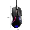 imageSteelSeries Rival 600 Gaming Mouse  12000 CPI TrueMove3Plus Dual Optical Sensor  05 Liftoff Distance  Weight System  RGB Lightingblack
