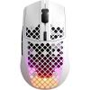 imageSteelSeries Aerox 3 Wireless  Holey RGB Gaming Mouse  Ultralightweight Water Resistant Design  18K DPI TrueMove Air Optical Sensor SnowSnow