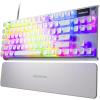 imageSteelSeries Apex 7 TKL Compact Mechanical Gaming Keyboard  OLED Smart Display  USB Passthrough and Media Controls  Linear and Quiet  RGB Backlit Red Switch  Ghost