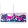 imageSteelSeries QcK Gaming Mouse Pad  Medium Stitched Edge Cloth  Extra Durable  Optimized For Gaming Sensors  BlackCSGO  Neo Noir