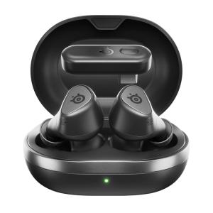 imageArctis GameBuds for PlayStationPCSwitchMobile  24GHz  Bluetooth 53 Earbuds  Active Noise Cancelling  Mobile App Sound Presets  Water Resistant IP55  40H Battery with Qi Charging Case