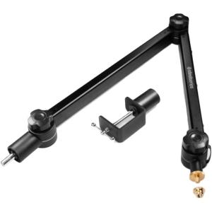 imageSteelSeries Alias USB Mic for PC  3x Bigger Capsule for Gaming Streaming and Podcasting  Sonar for Streamers Audio Software  AI Noise Cancelling  LED Mute ampamp Level Monitoring  Shock MountBoom Arm