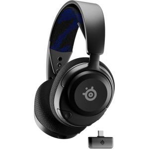 imageSteelSeries Arctis 7P Wireless Gaming Headset  Lossless 24 GHz  30 Hour Battery Life  USBC  3D Audio  For PS5 PS4 PC Mac Android and Switch  WhiteBlack