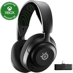 imageSteelSeries Arctis Nova 5X Wireless MultiSystem Gaming Headset  White  Neodymium Magnetic Drivers  100 Audio Presets  60 HR Battery  24GHz or BT  Gen2X Mic  Xbox PC PS Switch MobileBlack