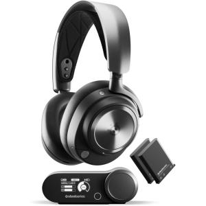 imageSteelSeries Arctis Nova Pro Wireless Xbox MultiSystem Gaming Headset  Premium HiFi Drivers  Active Noise Cancellation Infinity Power System  Stealth Mic  Xbox PC PS5 PS4 Switch MobileBlack