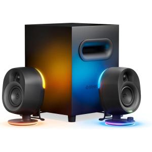 imageSteelSeries Arena 9 Illuminated 51 Desktop Gaming Speakers  51 USB Surround Sound  Wireless Rear Speakers  2Way Speaker Design  Subwoofer  RGB Light Bluetooth  PC PlayStation Mobile MacArena 7