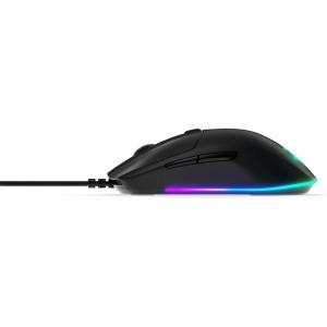 imageSteelSeries Rival 3 Gaming Mouse  8500 CPI TrueMove Core Optical Sensor  6 Programmable Buttons  Split Trigger Buttons  Brilliant Prism RGB Lighting Ergonomic BlackWired