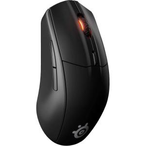 imageSteelSeries Rival 3 Gaming Mouse  8500 CPI TrueMove Core Optical Sensor  6 Programmable Buttons  Split Trigger Buttons  Brilliant Prism RGB Lighting Ergonomic BlackWireless