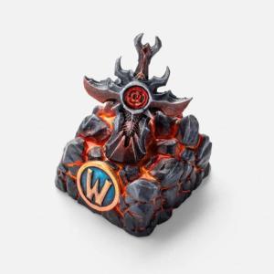 imageWorld of Warcraft Collector Item  Handmade Resin Artisan Keycap  Free inGame Item  Cherry MX Gaming Keyboard  Individually Numbered  Sword of Sargeras Design