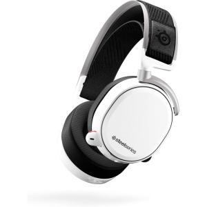 imageSteelSeries Arctis Pro Wireless Gaming Headset  High Fidelity 24 GHz Wireless  Mixable Bluetooth  NonStop Dual Battery  OLED Base Station  AI Noise Canceling Mic  PC PS5 PS4 Mobile  BlackWhite