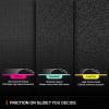 imageSteelSeries QcK L Performance Balance Gaming Mousepad  Extra Density for a Smooth Glide  LowProfile Edge Stitching  NonSlip Neoprene Rubber Base 1654 x 1929 inch  FPS MOBAs RTS MMOXL
