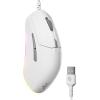 imageSteelSeries Rival 3 Gen 2 Gaming Mouse  8500 DPI TrueMove Core Optical Sensor  60 Million Click Durability  Low Latency  77g Lightweight  100 PTFE Feet  RGB  WhiteWhite