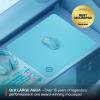imageSteelSeries QcK Cloth Gaming Mouse Pad  Exclusive MicroWoven Surface  Optimized for Gaming Sensors  Maximum Control  Size L  Aqua