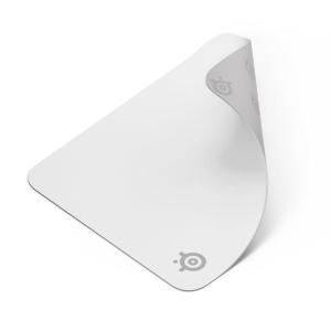 imageSteelSeries QcK Cloth Gaming Mouse Pad  Exclusive MicroWoven Surface  Optimized for Gaming Sensors  Maximum Control  Size M  White