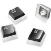 imageSteelSeries PRISMCAPS  Double Shot PuddingStyle Keycaps  Durable PBT Thermoplastic  Compatible with a Wide Range of Mechanical Keyboards  WhiteBlack