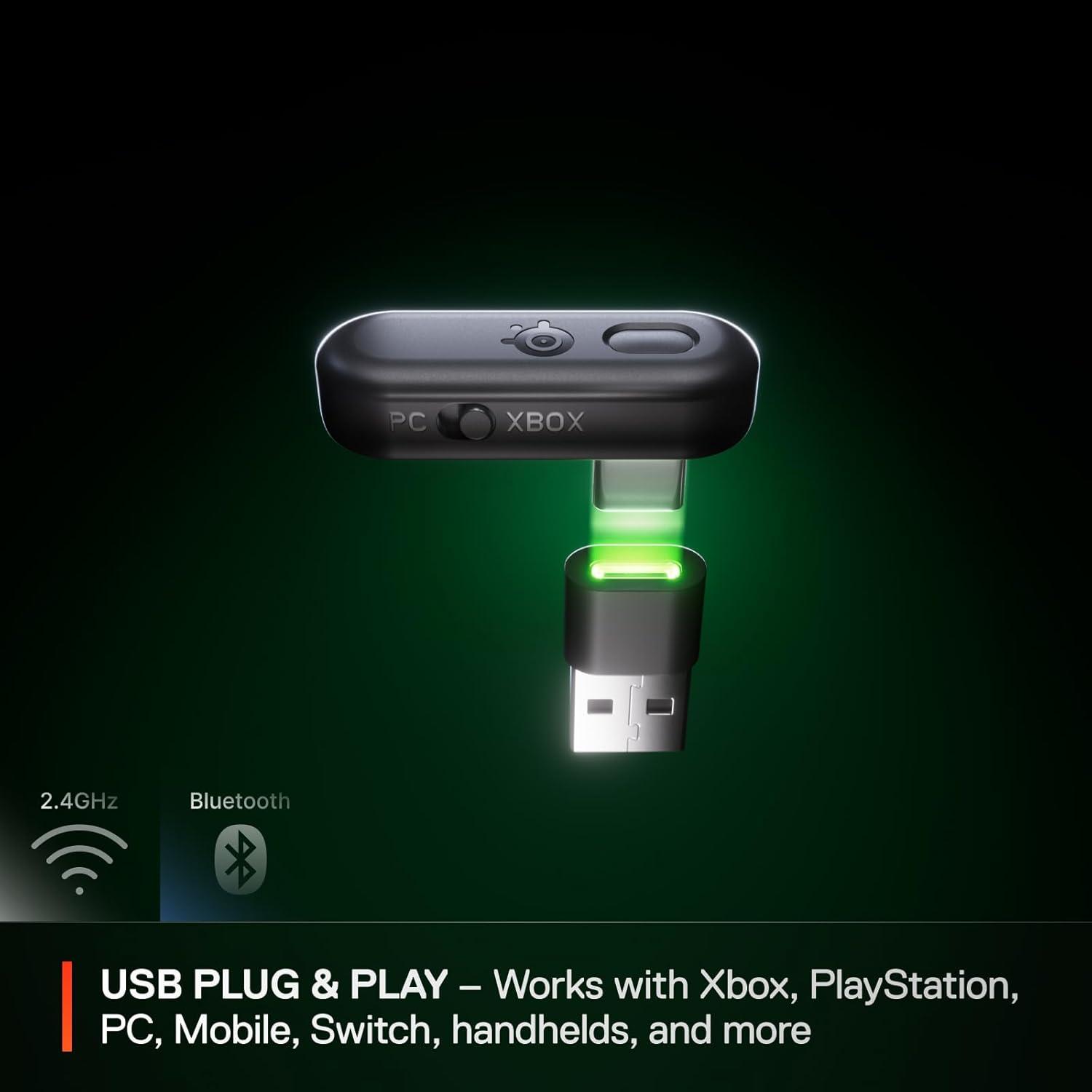 imageSteelSeries Arctis Nova 3X Wireless MultiPlatform Gaming Headset  Mobile App Control  40 HR Battery  Neodymium Magnetic Drivers  24GHzBluetooth  Xbox PS5 PC Switch Mobile  BlackBlack