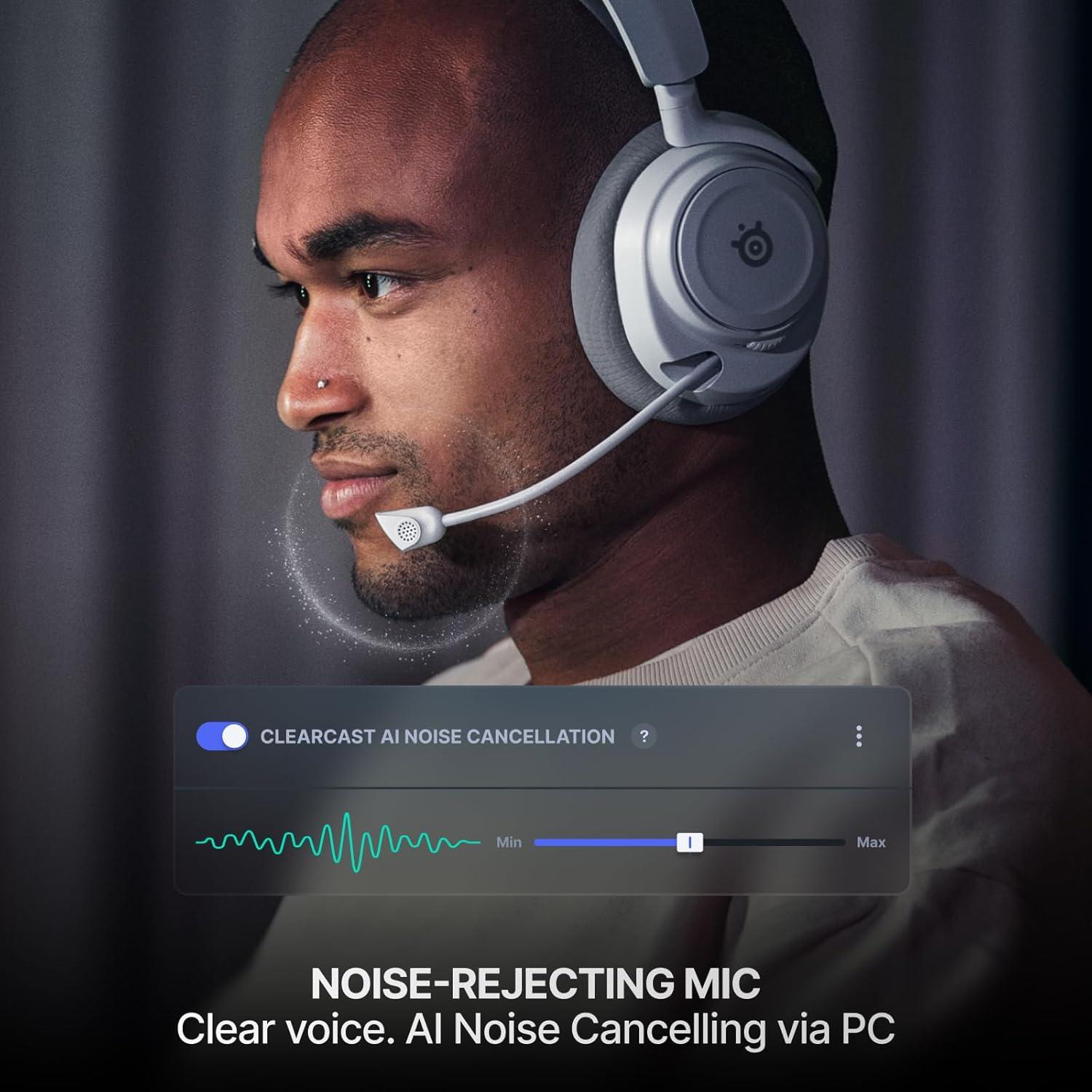 imageSteelSeries Arctis Nova 7P Wireless Gen 2 Gaming Headset  RealTime App Control 50 HR Play Neodymium Magnetic Drivers Mix 24GHzBluetooth PS5 PS4 PC Switch 12 Mobile  BlackMagenta