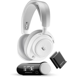 image:imageSteelSeries Arctis Nova Pro Omni  HiRes Wireless Gaming Headset 96kHz24bit ANC ClearCast Pro Mic AI Noise Rejection Mobile App Mix 24GHz  BT OmniPlay PCPlayStationXbox  GraphiteWhite