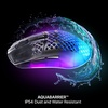 image:imageSteelSeries Aerox 3 Wireless Gen 2  SuperLight 68g Gaming Mouse 4K Polling 26K DPI Optical Sensor 200 Hour Battery IP54 Water Resistant 80m Click Durability RGB 100 PTFE Feet  ShadowShadow