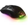 image:imageSteelSeries Aerox 3 Wireless Gen 2  SuperLight 68g Gaming Mouse 4K Polling 26K DPI Optical Sensor 200 Hour Battery IP54 Water Resistant 80m Click Durability RGB 100 PTFE Feet  ShadowOnyx