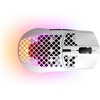image:imageSteelSeries Aerox 3 Wireless Gen 2  SuperLight 68g Gaming Mouse 4K Polling 26K DPI Optical Sensor 200 Hour Battery IP54 Water Resistant 80m Click Durability RGB 100 PTFE Feet  ShadowSnow