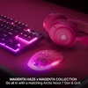 image:imageSteelSeries Aerox 3 Wireless Gen 2  SuperLight 68g Gaming Mouse 4K Polling 26K DPI Optical Sensor 200 Hour Battery IP54 Water Resistant 80m Click Durability RGB 100 PTFE Feet  ShadowMagenta Haze