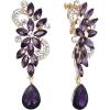 05-Amethyst Color Gold-Tone