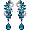 13-Turquoise Color Silver-Tone