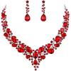 03-Ruby Color Silver-Tone