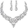 10-Clear Rhodium-Tone