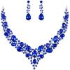 19-Blue Silver-Tone