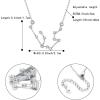 imageBriLove 925 Sterling Silver Necklace Gifts for Mom Women Constellation Zodiac 12 Horoscope Astrology CZ Pendant Mothers DayValentines DayBirthdayChristmasAnniversaryAquarius  Full Ver
