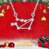 imageBriLove 925 Sterling Silver Necklace Gifts for Mom Women Constellation Zodiac 12 Horoscope Astrology CZ Pendant Mothers DayValentines DayBirthdayChristmasAnniversaryLibra  Full Ver