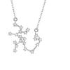 imageBriLove 925 Sterling Silver Necklace Gifts for Mom Women Constellation Zodiac 12 Horoscope Astrology CZ Pendant Mothers DayValentines DayBirthdayChristmasAnniversarySagittarius  Full Ver