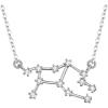 imageBriLove 925 Sterling Silver Necklace Gifts for Mom Women Constellation Zodiac 12 Horoscope Astrology CZ Pendant Mothers DayValentines DayBirthdayChristmasAnniversaryVirgo  Full Ver