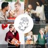 imageBriLove 925 Sterling Silver CZ Statement Ring Horoscope Zodiac 12 Constellation Astrology Adjustable Rings for Mom Women Mothers DayValentines DayBirthdayChristmasAnniversarySagittarius  Full Ver