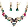 13-Multicolor Gold-Tone