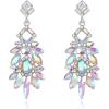 Iridescent AB Silver-Tone